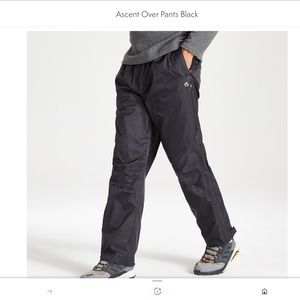 Craghoppers ASCENT OVER TROUSER - Black
